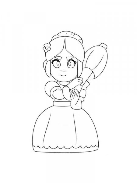 Piper Brawl Stars coloring pages