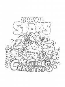 Brawl Stars Coloring Pages 72