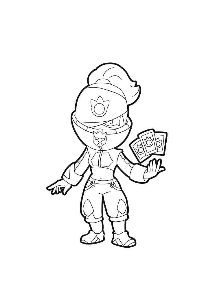 Free Tara Brawl Stars Coloring Pages Download And Print Tara Brawl Stars Coloring Pages - tara brawl stars 0 colorier