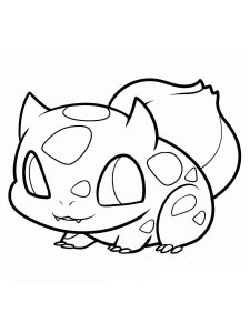 Bulbasaur Coloring Page 13