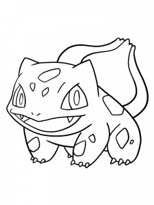 Bulbasaur Coloring Page 3