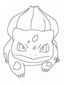 Bulbasaur Coloring Page 5