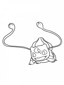 Bulbasaur Coloring Page 7