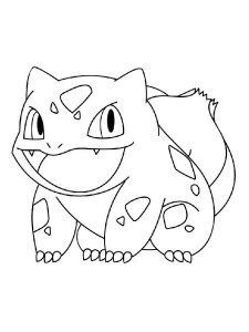 Bulbasaur Coloring Page 8