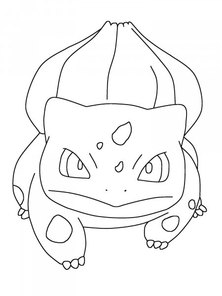 Pokemon Bulbasaur coloring pages - Free Printable