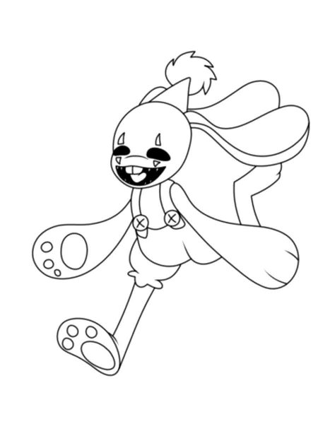 Bunzo Bunny coloring pages