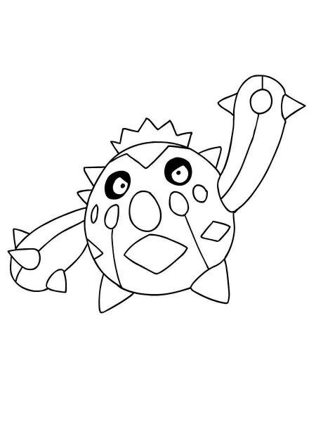 free printable cacnea coloring pages pokemon