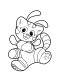 Candy Cat from Poppy Playtime coloring page - Free printable