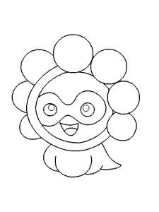 castform coloring page pdf pokemon