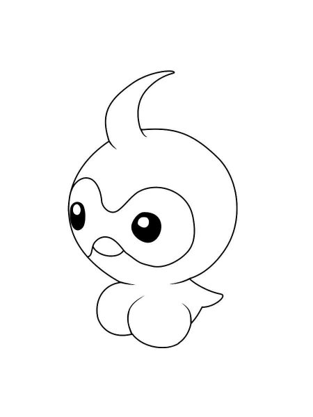 Pokemon Castform coloring pages - Free Printable