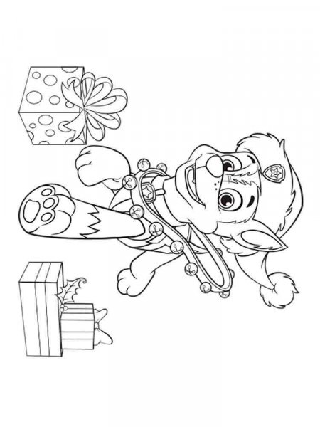 Chase Paw Patrol coloring pages