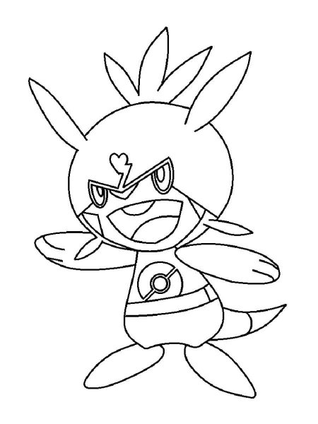 Pokemon Chespin coloring pages - Free Printable