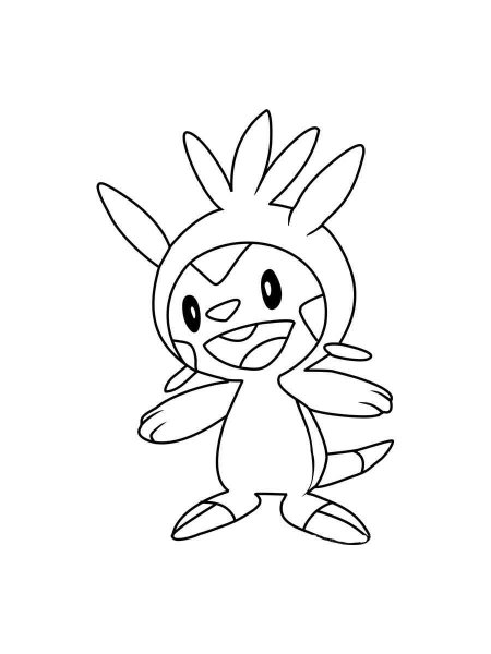 Pokemon Chespin coloring pages - Free Printable