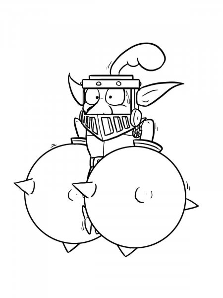 Clash Royale coloring pages