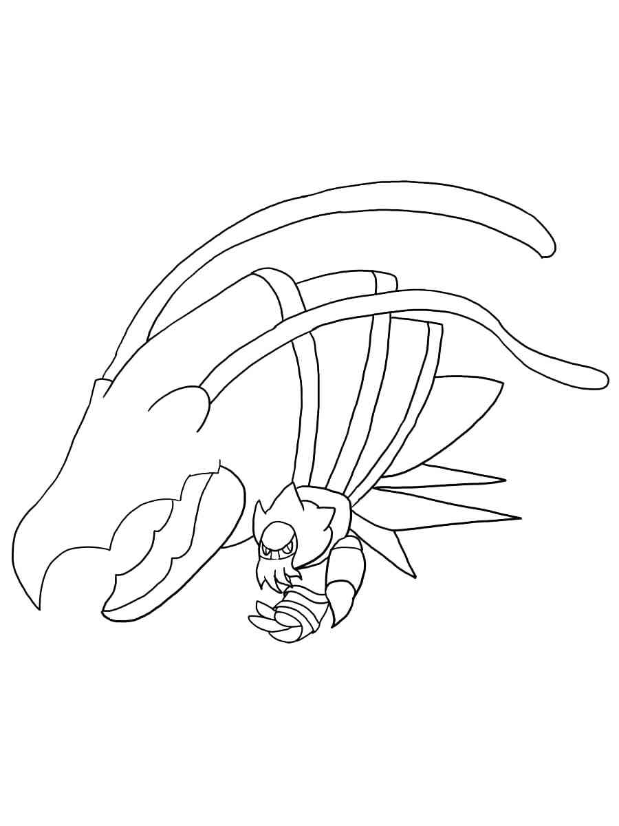 clawitzer coloring page high quality pokemon