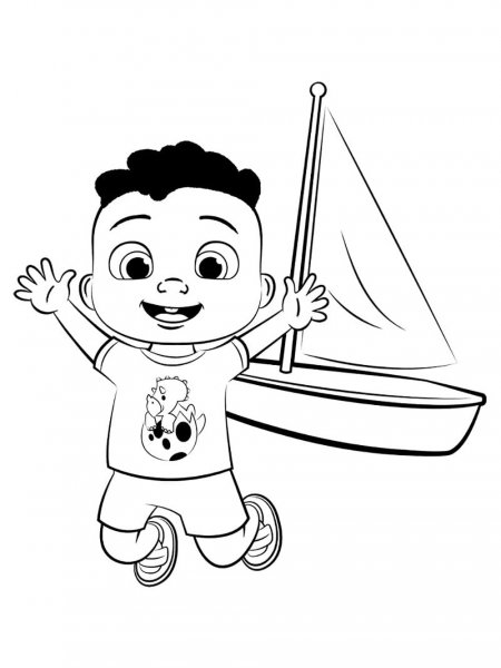 Cocomelon coloring pages