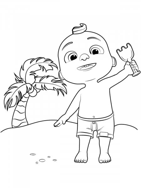 Cocomelon coloring pages