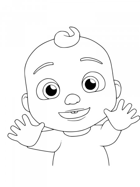 Cocomelon coloring pages