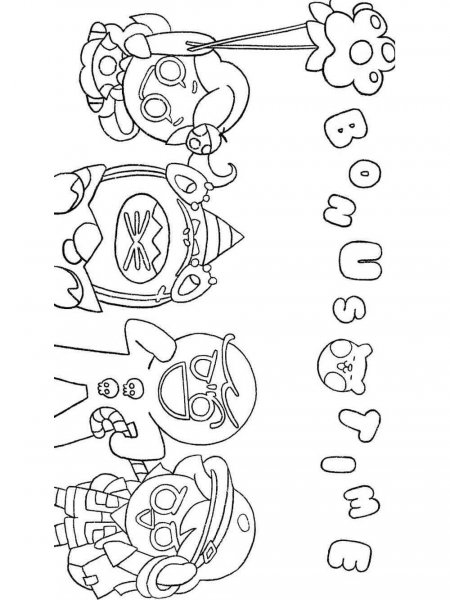 Cookie Run coloring pages