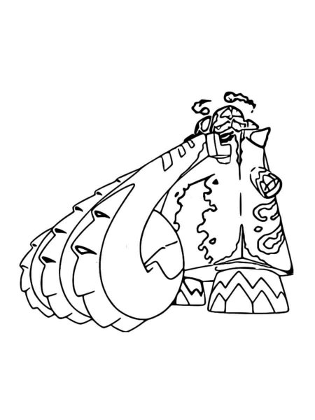 copperajah coloring page pdf pokemon