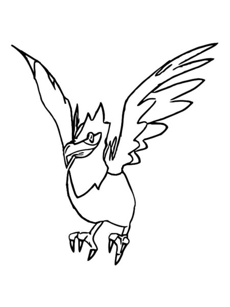 corvisquire coloring page in black and white pokemon