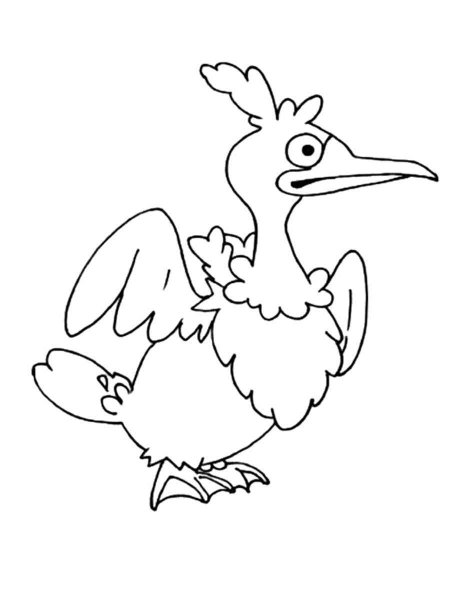 cramorant coloring pages for children pokemon