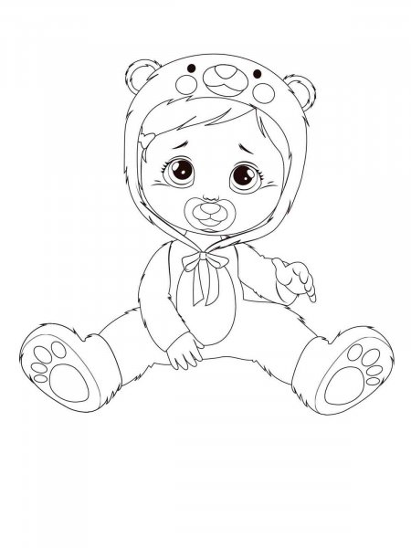 Cry Babies coloring pages