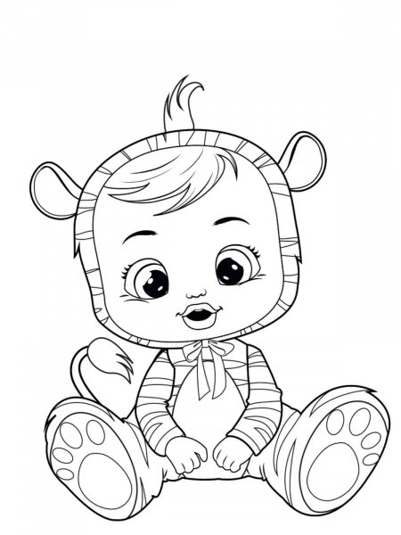 Cry Babies coloring pages