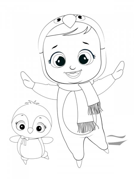 Cry Babies coloring pages