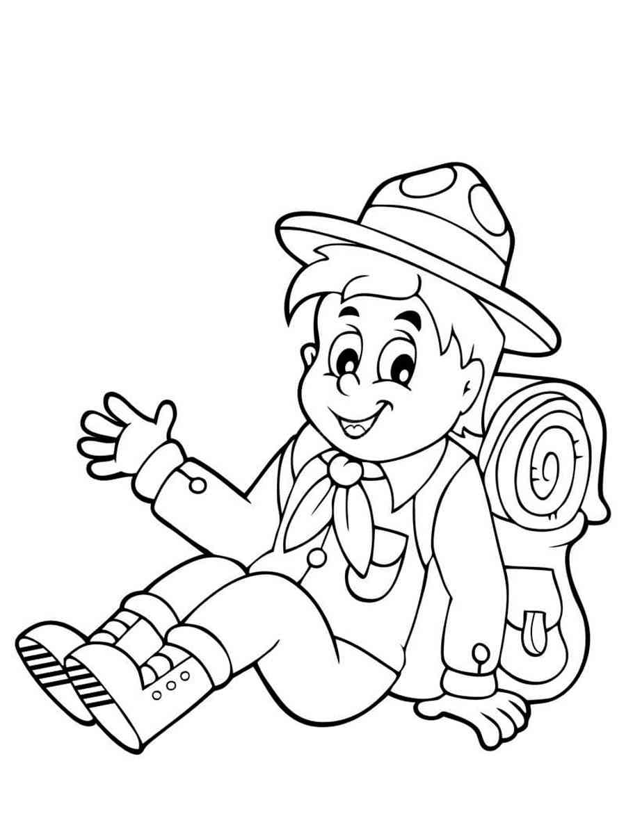 Cub Scout Coloring Page Free Printable Cub Scout Coloring Page Free Printable