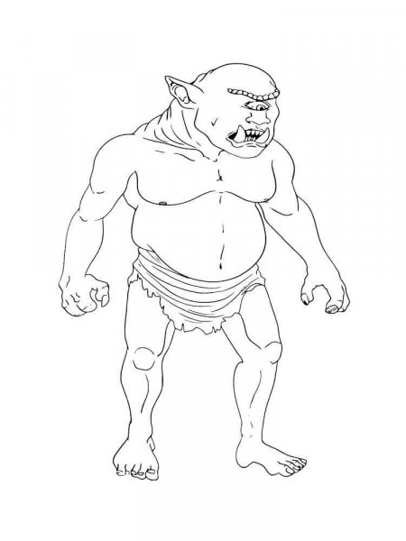 Cyclops coloring pages