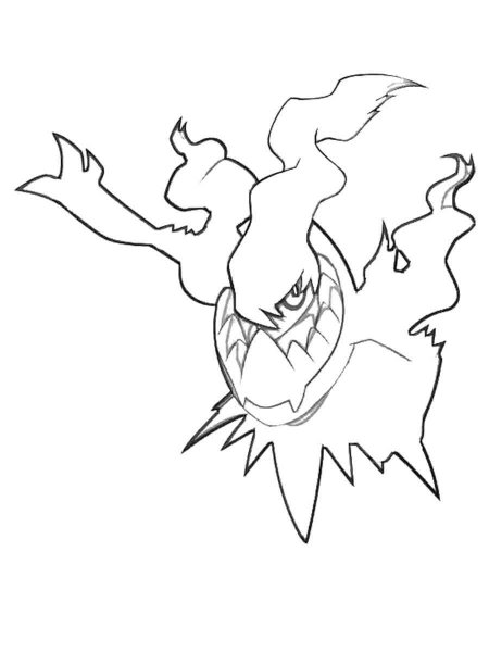 10 Darkrai Pokémon Coloring Pages to Unleash Your Inner Darkness