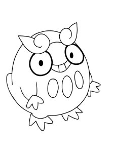 Darumaka Pokemon coloring pages - Free Printable