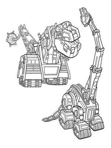 Dinotrux Coloring Pages