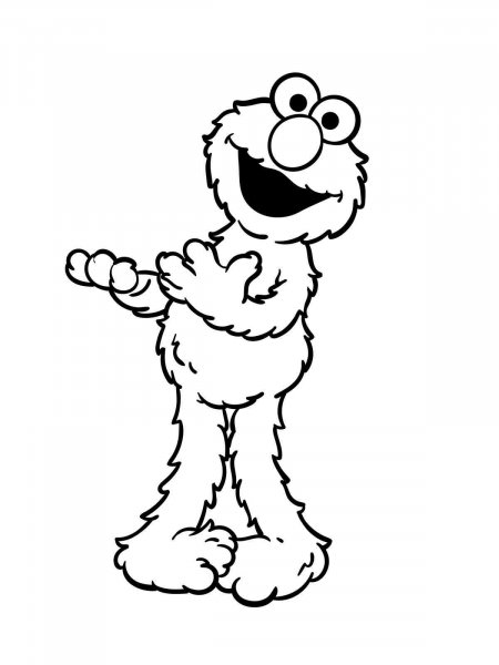 Elmo coloring pages