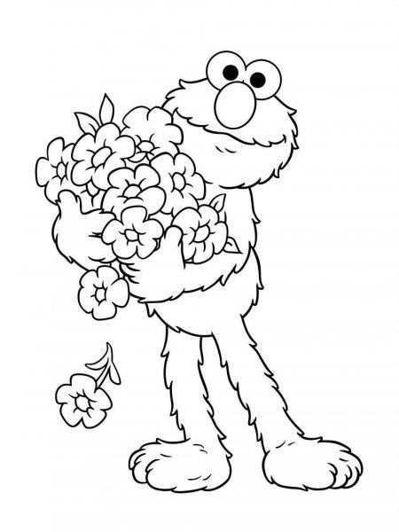 Elmo coloring pages