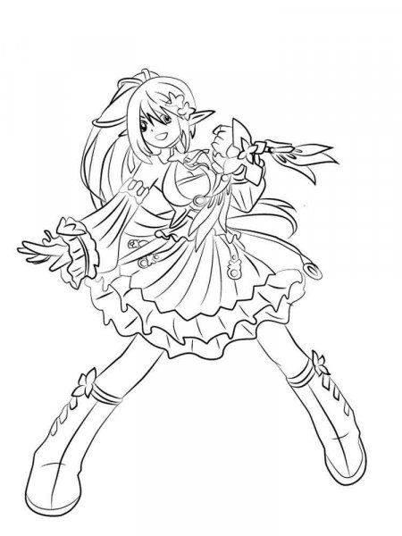 Elsword coloring pages