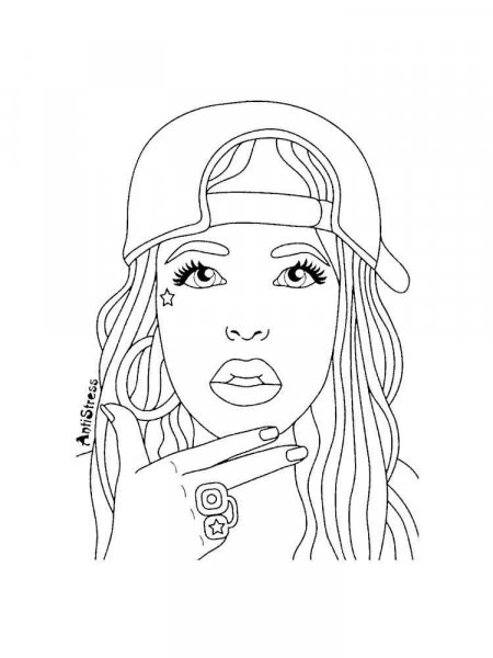 Face Coloring Pages