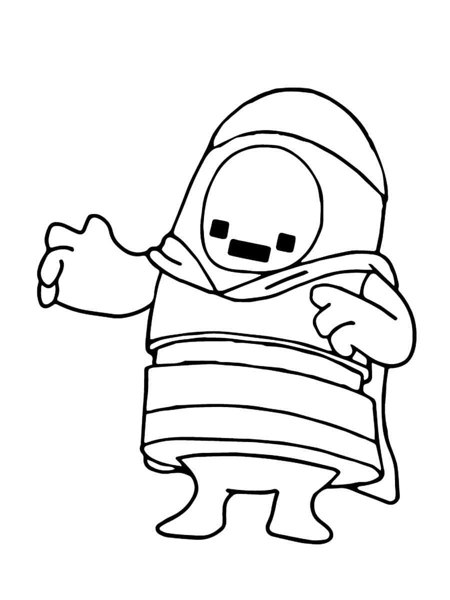 Fall Guys coloring pages