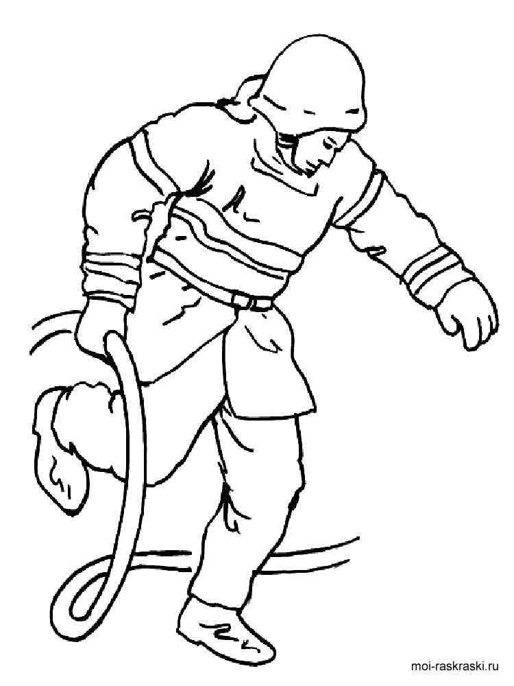 Fireman coloring pages. Download and print Fireman ...