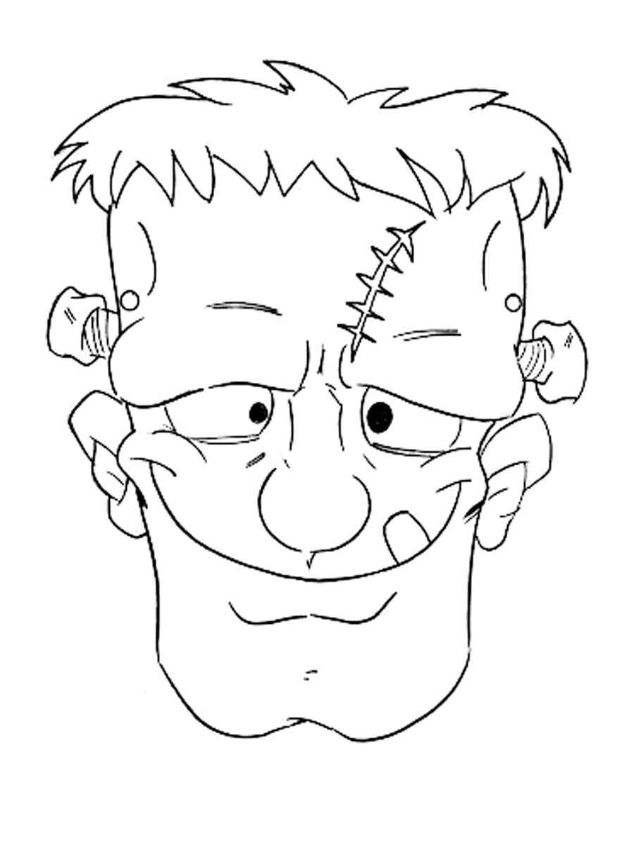 Frankenstein coloring pages. Free printable Frankenstein coloring pages