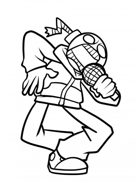 Friday Night Funkin coloring pages