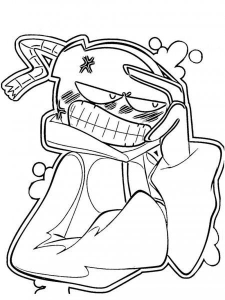 Friday Night Funkin coloring pages