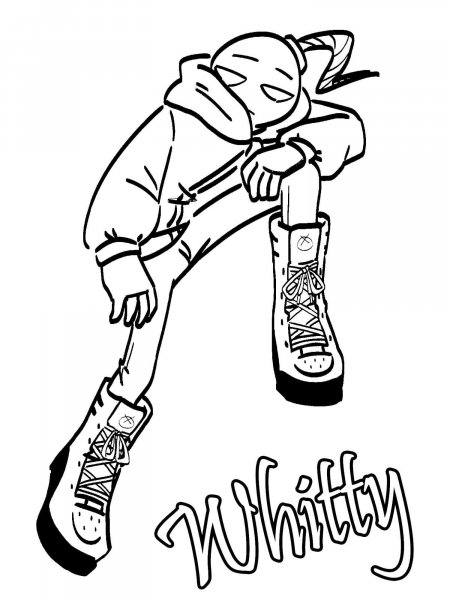 Friday Night Funkin coloring pages