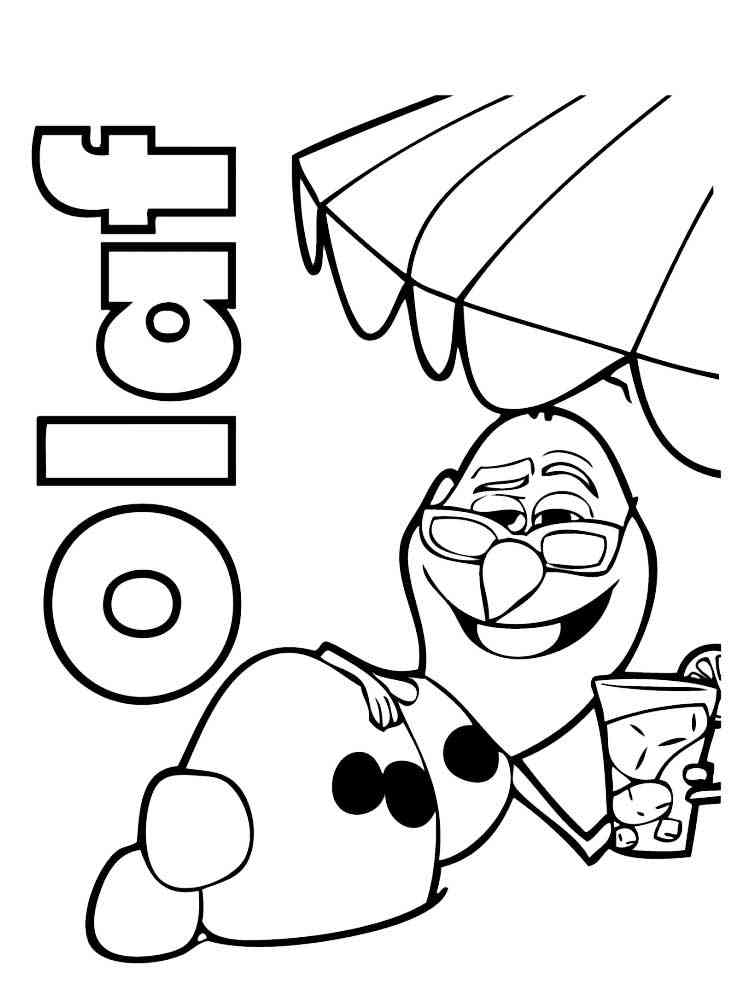 frozen olaf coloring pages download and print frozen olaf coloring pages