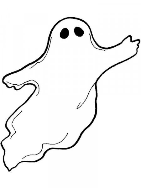 GHOST coloring pages