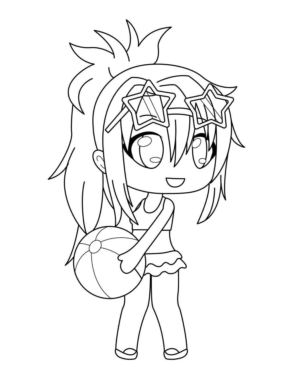 Gacha Life Boy Pirate Coloring Pages - Get Coloring Pages