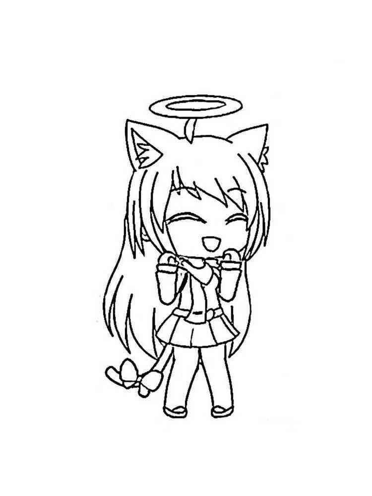 Gacha Life Coloring Pages Download And Print Gacha Life Coloring Pages