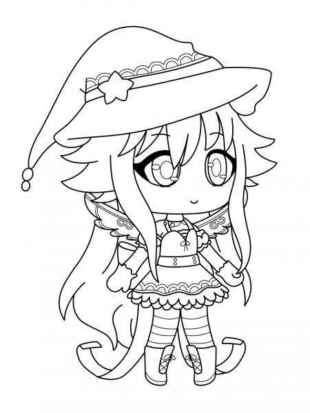 Gacha Life coloring pages