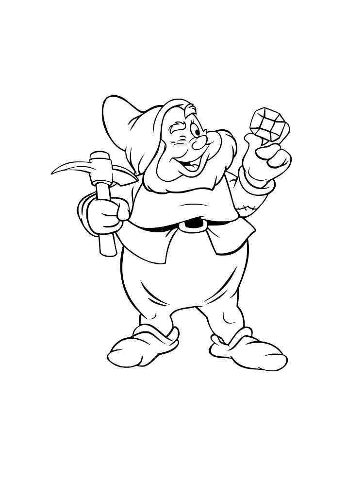 Gnome coloring pages. Download and print Gnome coloring pages